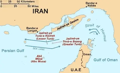 Nello Stretto di Hormuz calo dell’89% dei transiti giornalieri, ferme mille navi con merci per 23,7 miliardi di dollari\n