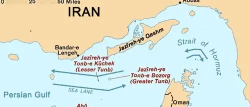 Nello Stretto di Hormuz calo dell’89% dei transiti giornalieri, ferme mille navi con merci per 23,7 miliardi di dollari\n