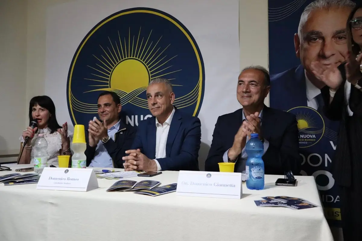 Progetto Alba Nuova, a\u00A0Taurianova incontro con il\u00A0candidato a\u00A0sindaco Domenico Romeo\u00A0\n