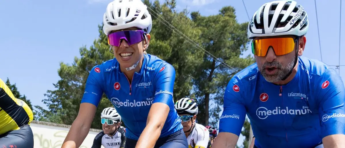 Giro d’Italia a Cosenza: pedalata con Bettini, Fondriest, Moser e Muccioli\n