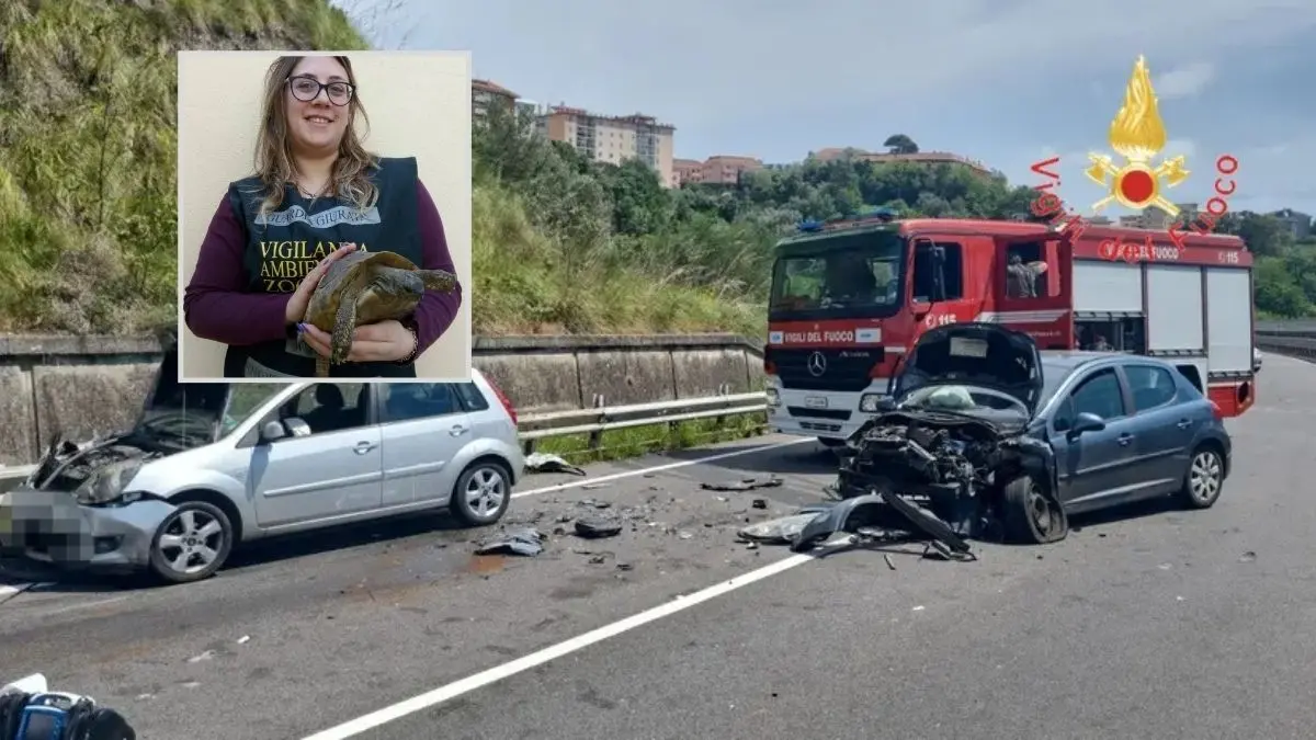 Drammatico incidente sulla 109 a Catanzaro, una donna è morta nello scontro fra tre auto\n