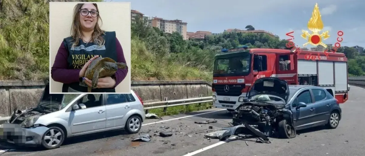 Drammatico incidente sulla 109 a Catanzaro, una donna è morta nello scontro fra tre auto\n