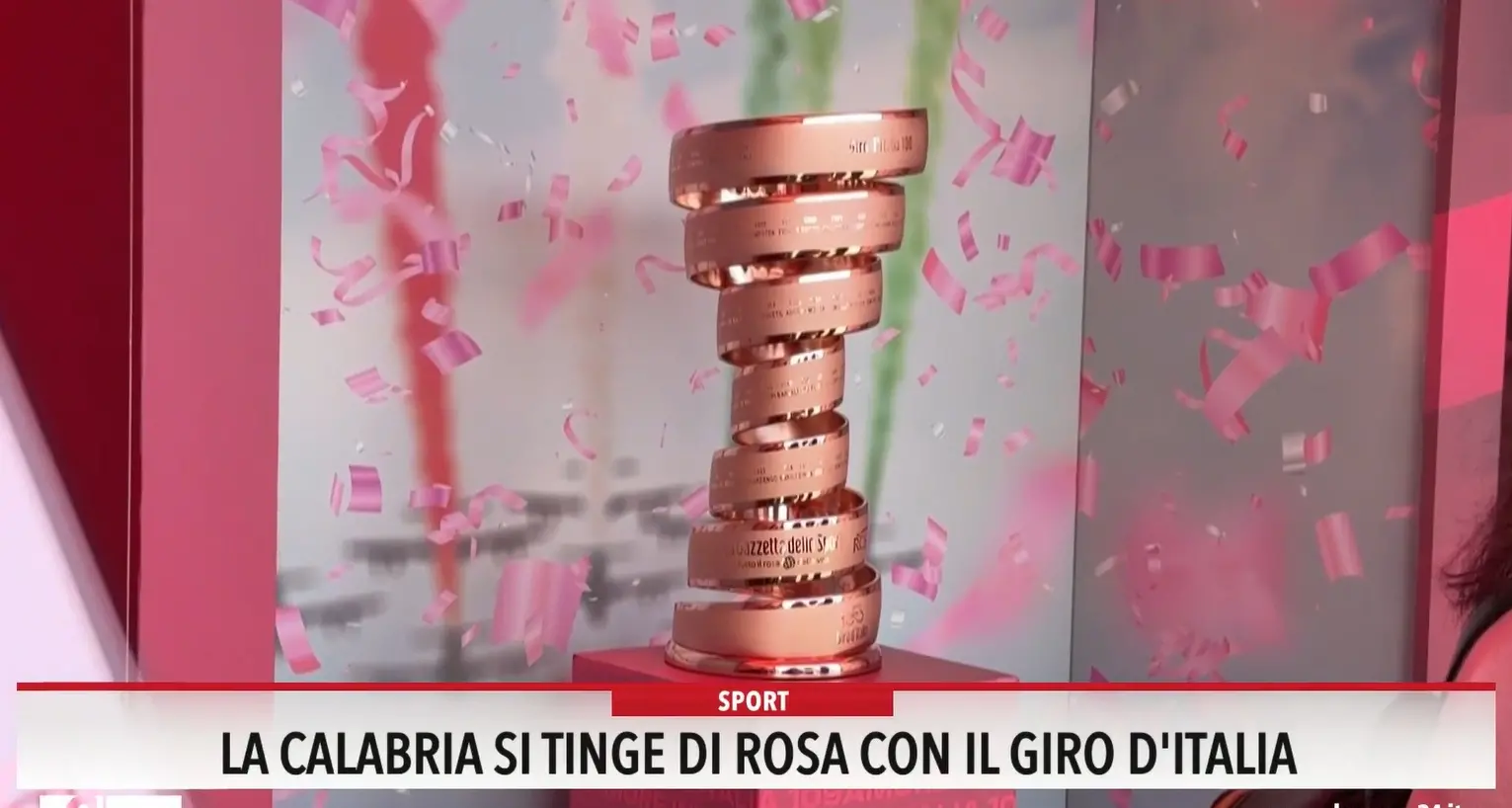 La Calabria si tinge di rosa con il Giro d'Italia