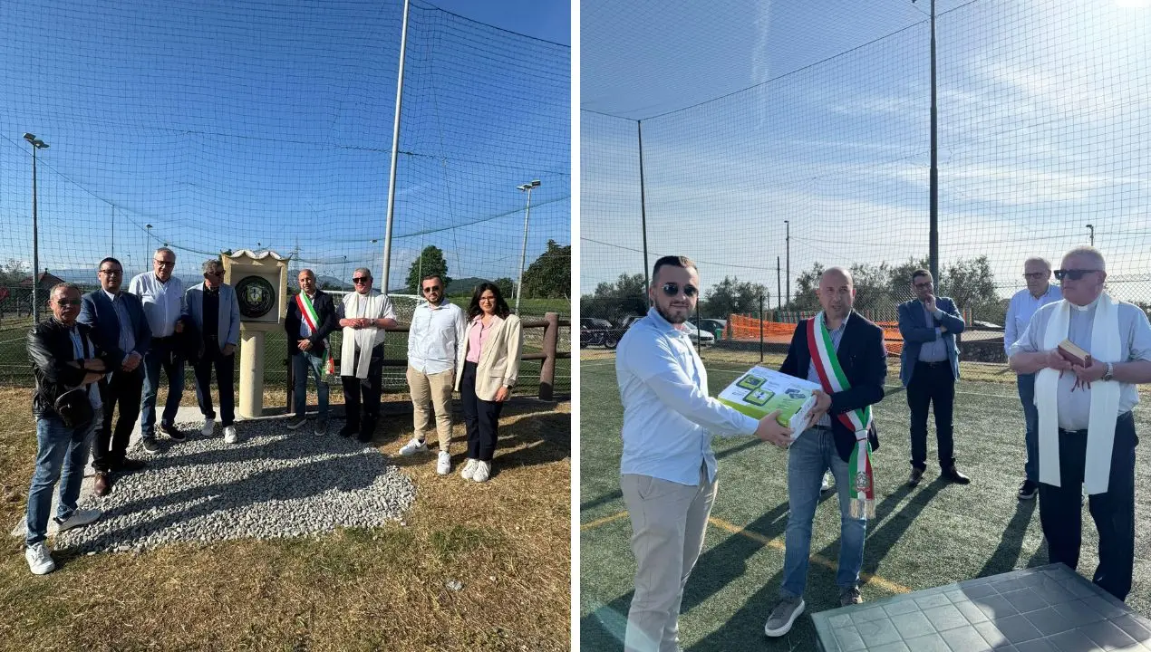 Nocera Terinese, installato un defibrillatore nell’area del campetto Santangelo a Campodorato\n