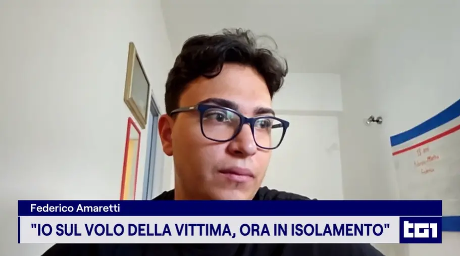 Hantavirus, la quarantena\u00A0di Federico a Villa San Giovanni: «Pasti davanti alla porta e\u00A0tapis roulant, è il mio lockdown»\u00A0\n