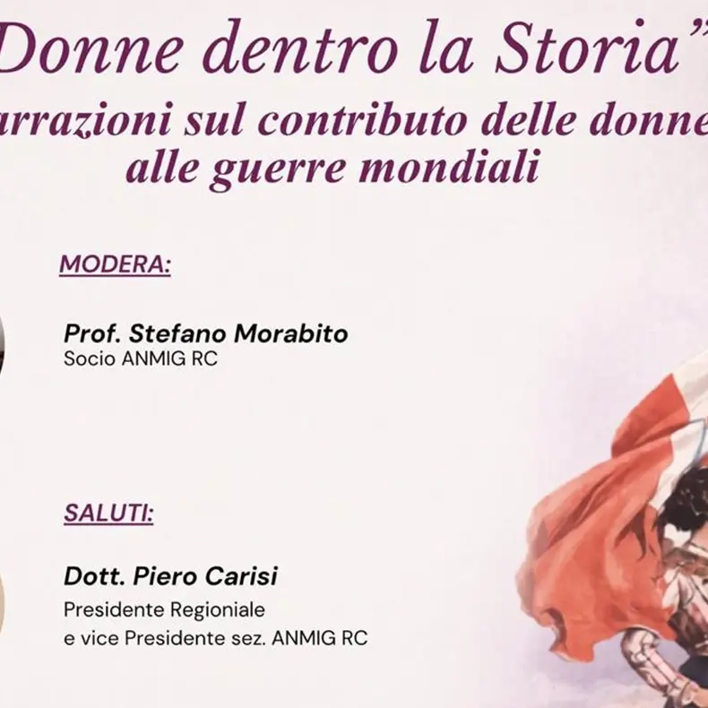 A Reggio, il seminario “Donne dentro la Storia”\n