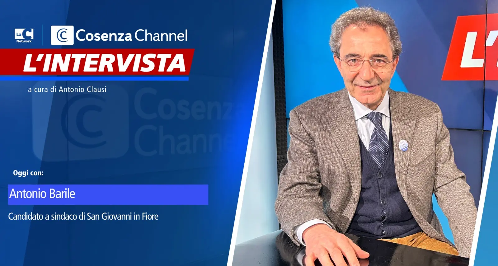 San Giovanni in Fiore, intervista al candidato Antonio Barile