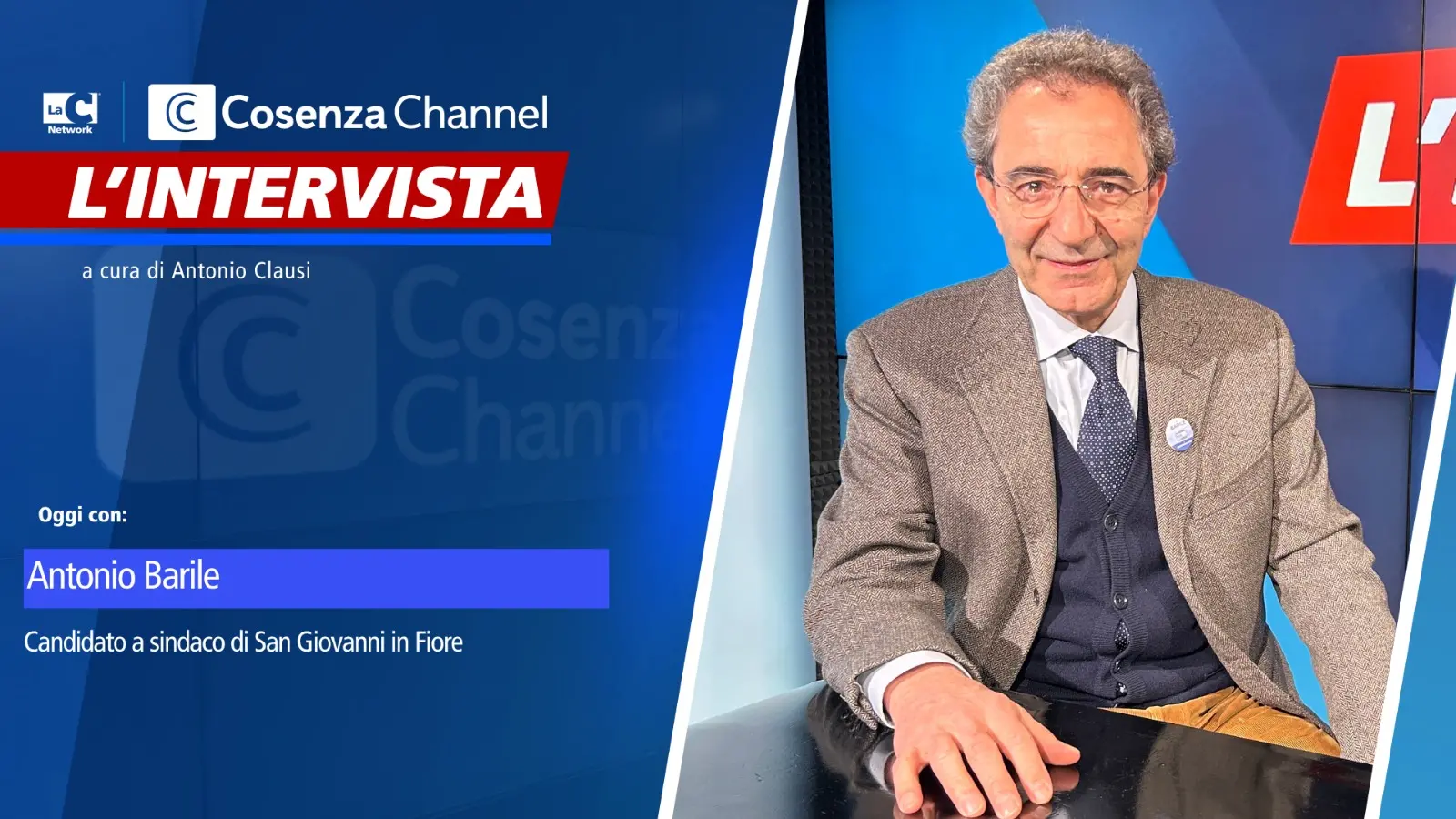 San Giovanni in Fiore, intervista al candidato Antonio Barile