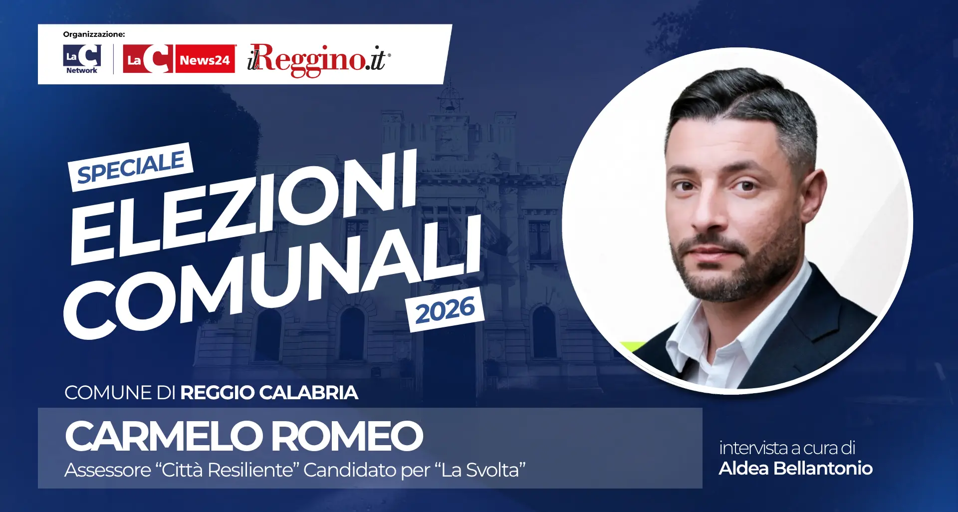Speciale Elezioni Comunali 2026 Aldea Bellantonio intervista Carmelo Romeo