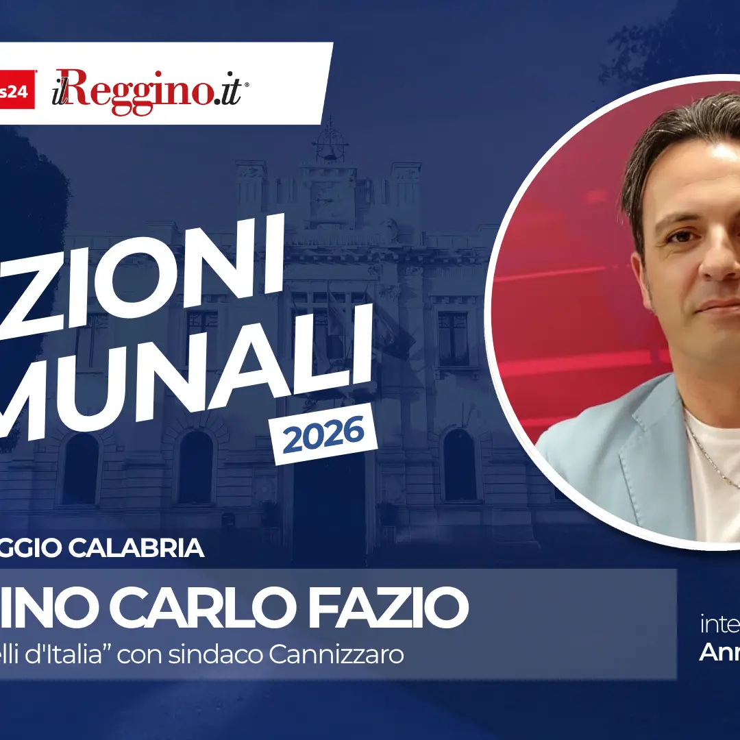 Speciale Elezioni Comunali 2026 Anna Foti intervista Antonino Carlo Fazio