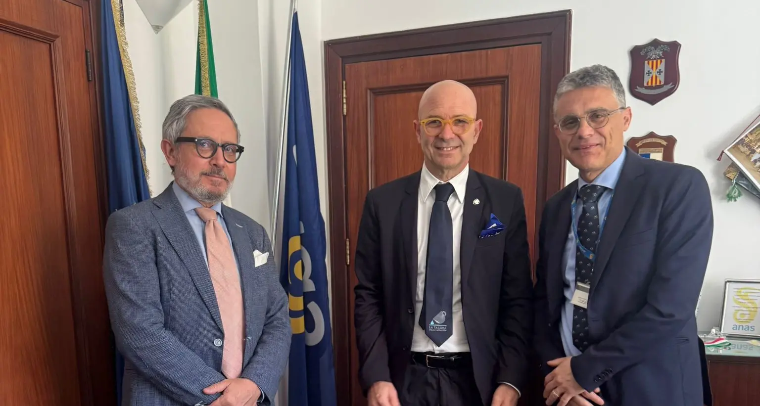 Catanzaro, \"La Tazzina della Legalità\" incontra ANAS Calabria: infrastrutture, Ponte Bisantis e riqualificazione dell’ingresso della città al centro del confronto\n