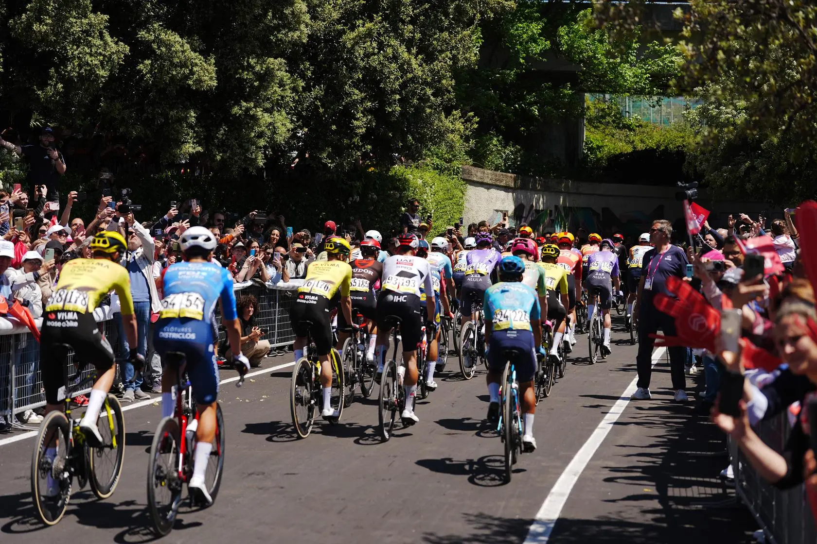 Partita da Catanzaro la quarta tappa del Giro d’Italia: l’arrivo a Cosenza dopo 138 km\n