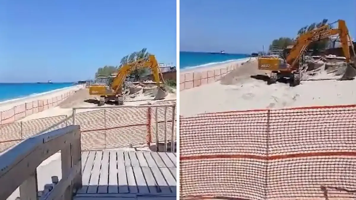 Lavori sulla spiaggia di Vibo Marina, scatta l’allarme-estate dei lidi. Schiavello: «Disastro per l’economia locale»\n