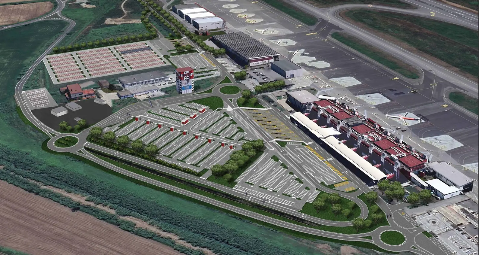 Viabilità rinnovata e nuovi parcheggi per l’aeroporto di Lamezia: chiusa\u00A0gara da 15 milioni di euro\n