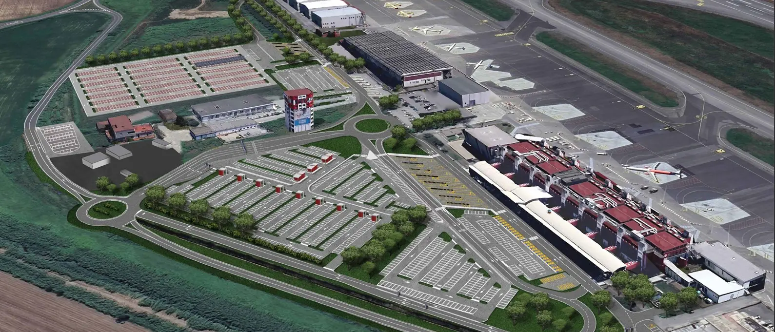 Viabilità rinnovata e nuovi parcheggi per l’aeroporto di Lamezia: chiusa\u00A0gara da 15 milioni di euro\n