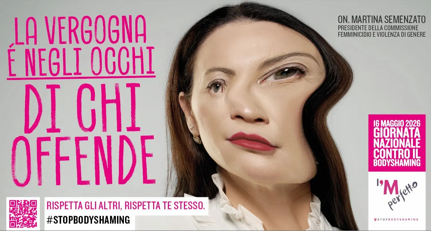“La vergogna è negli occhi di chi offende”:\u00A0parte la prima campagna di sensibilizzazione contro il bodyshaming\n