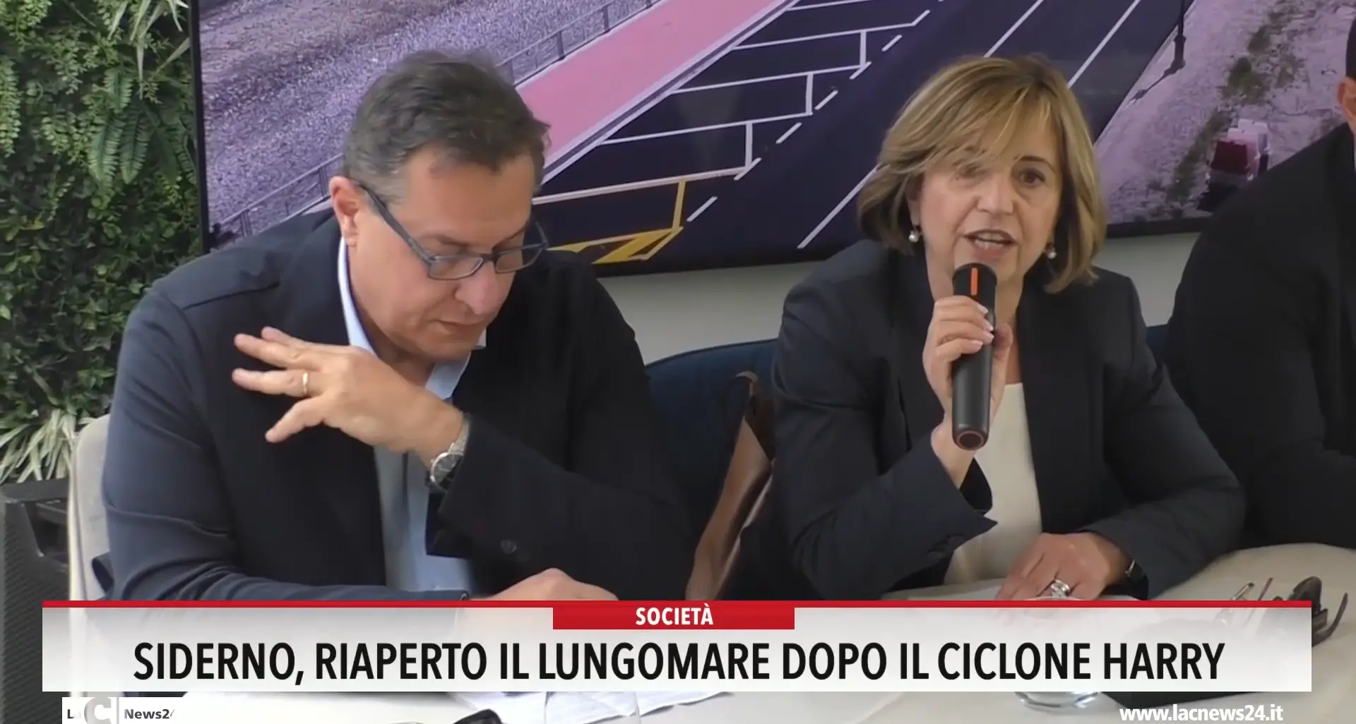 Siderno, riaperto il lungomare dopo il ciclone Harry