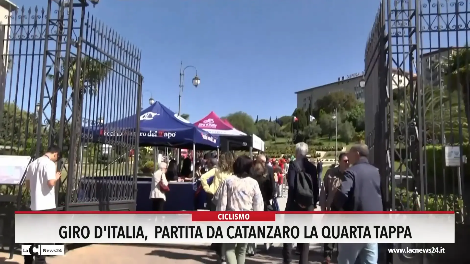 Giro d'Italia, partita da Catanzaro la quarta tappa