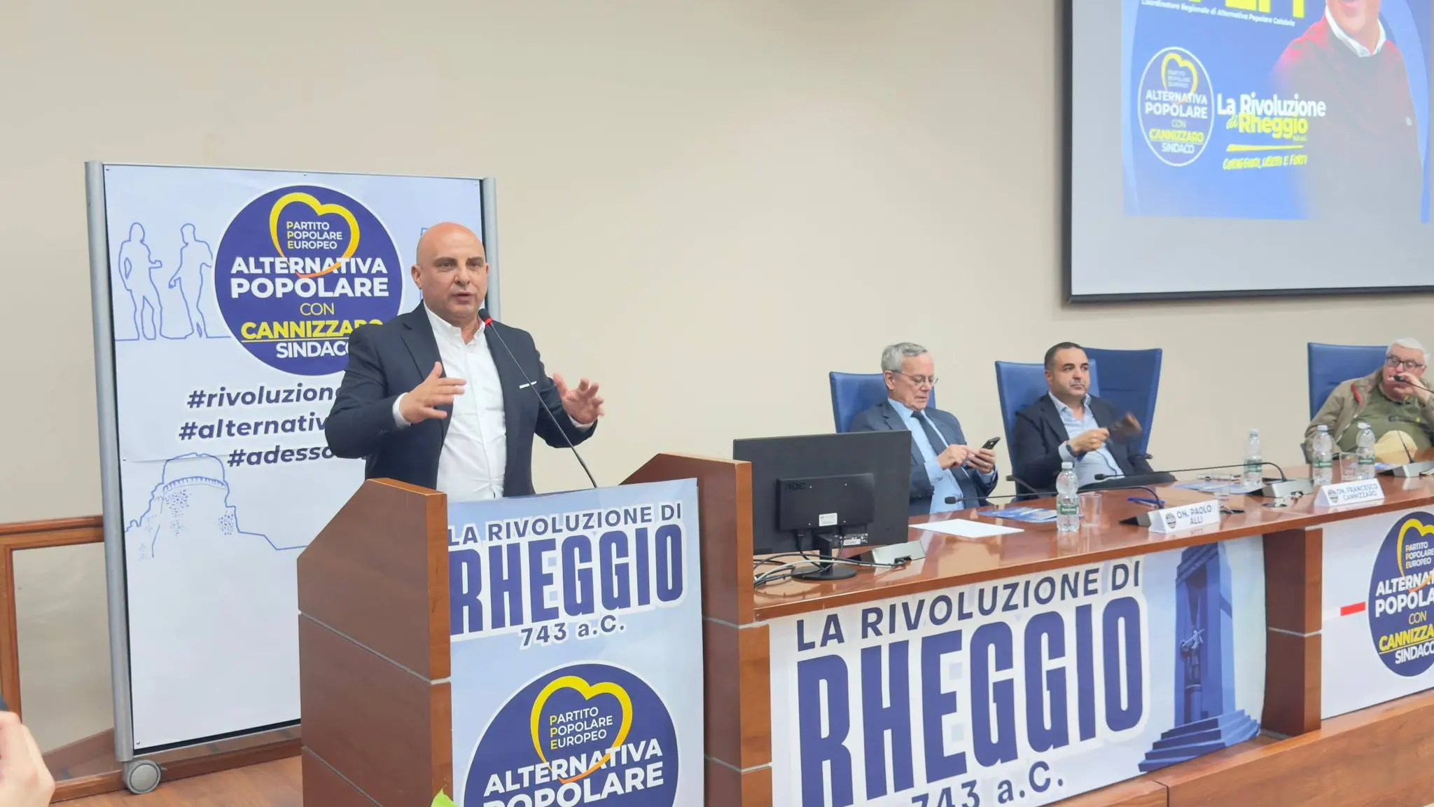 Alternativa Popolare presenta “La Rivoluzione di Rheggio 743 a.C.”: «Con Cannizzaro può partire la vera rinascita della città»\n