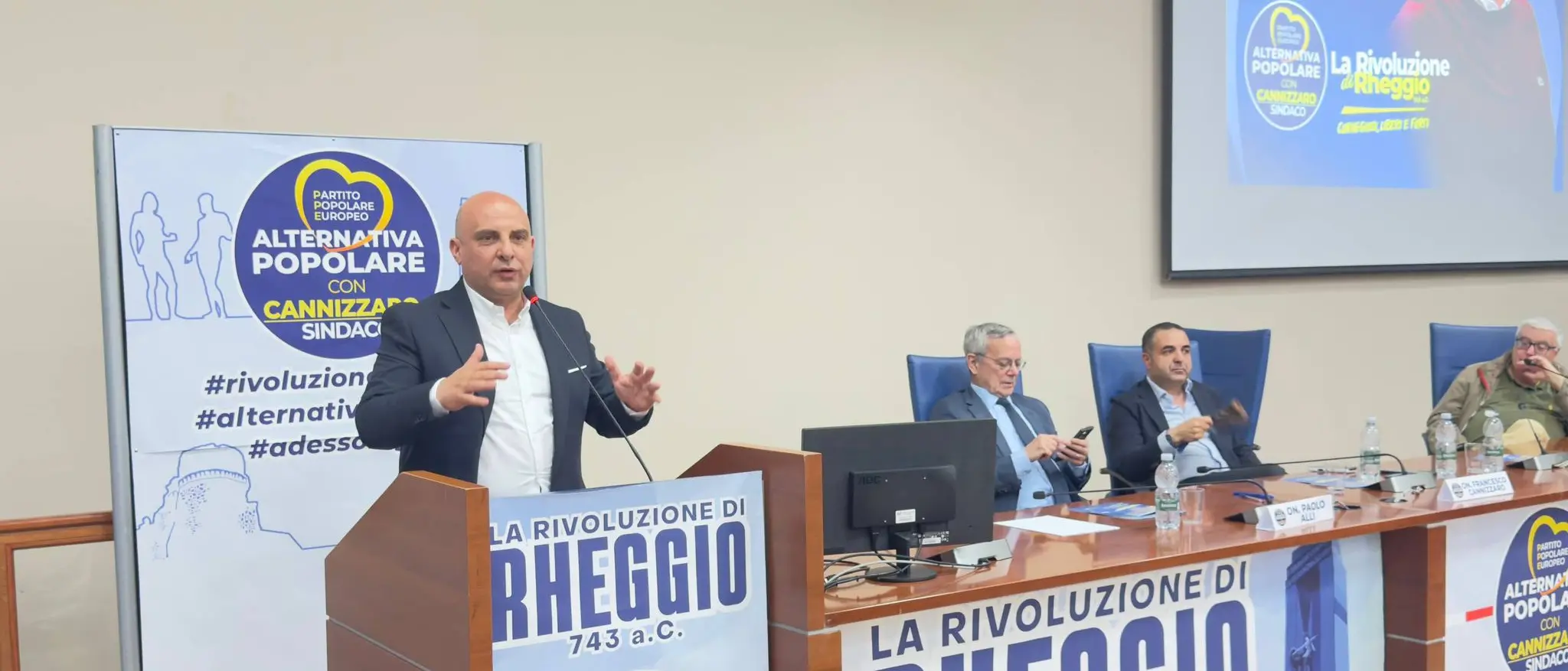 Alternativa Popolare presenta “La Rivoluzione di Rheggio 743 a.C.”: «Con Cannizzaro può partire la vera rinascita della città»\n
