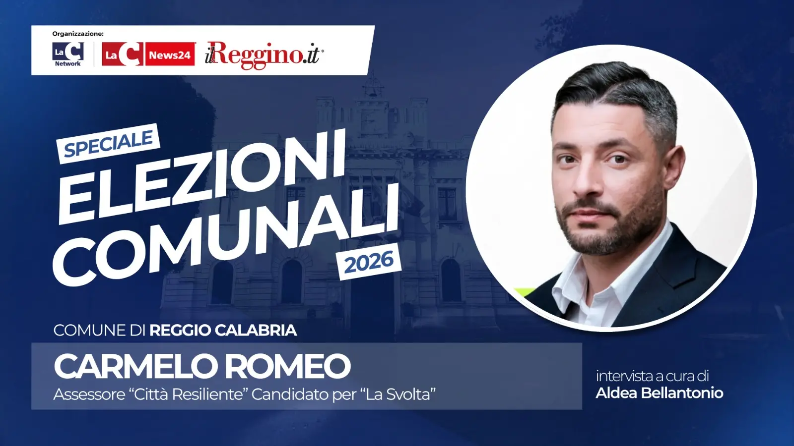 Con \"La Svolta\" Romeo rilancia la sfida del centrosinistra: «Reggio deve diventare il centro del Mediterraneo»\n