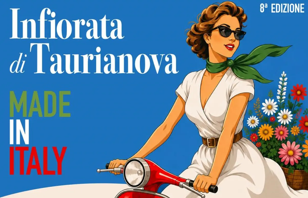 Infiorata di Taurianova 2026, il Made in Italy protagonista della 8ª edizione\n