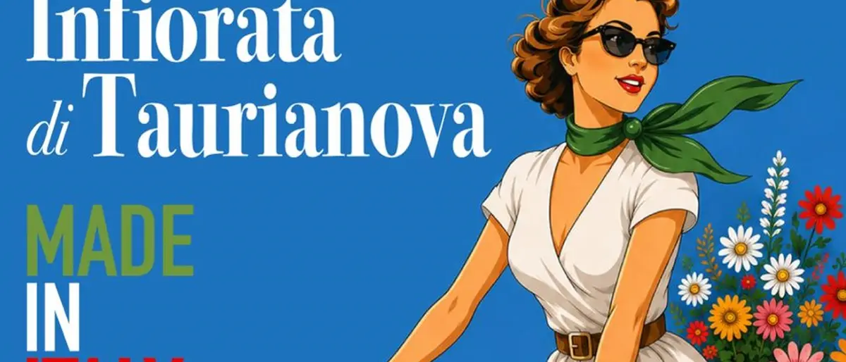 Infiorata di Taurianova 2026, il Made in Italy protagonista della 8ª edizione\n
