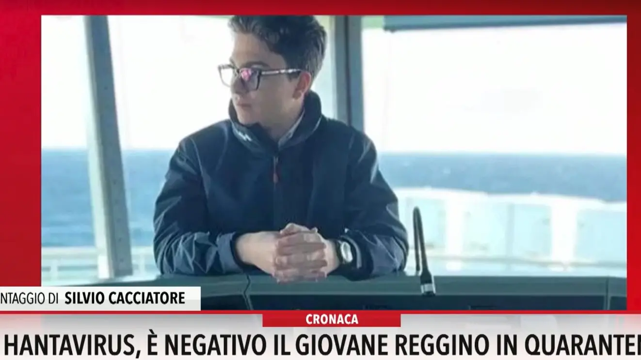 Hantavirus, à negativo il giovane reggino in quarantena