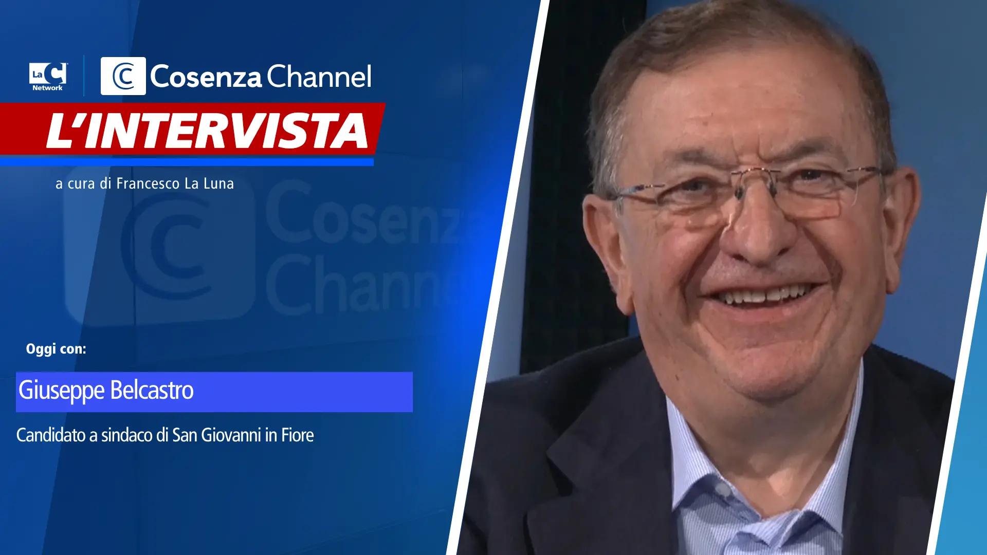 Elezioni San Giovanni in Fiore, intervista al candidato sindaco Pino Belcastro