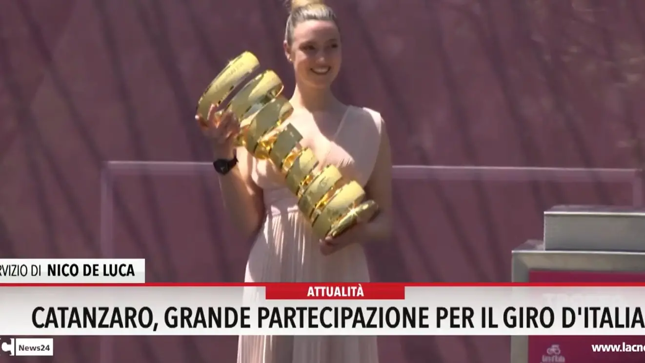 Catanzaro, grande partecipazione per il Giro d'Italia
