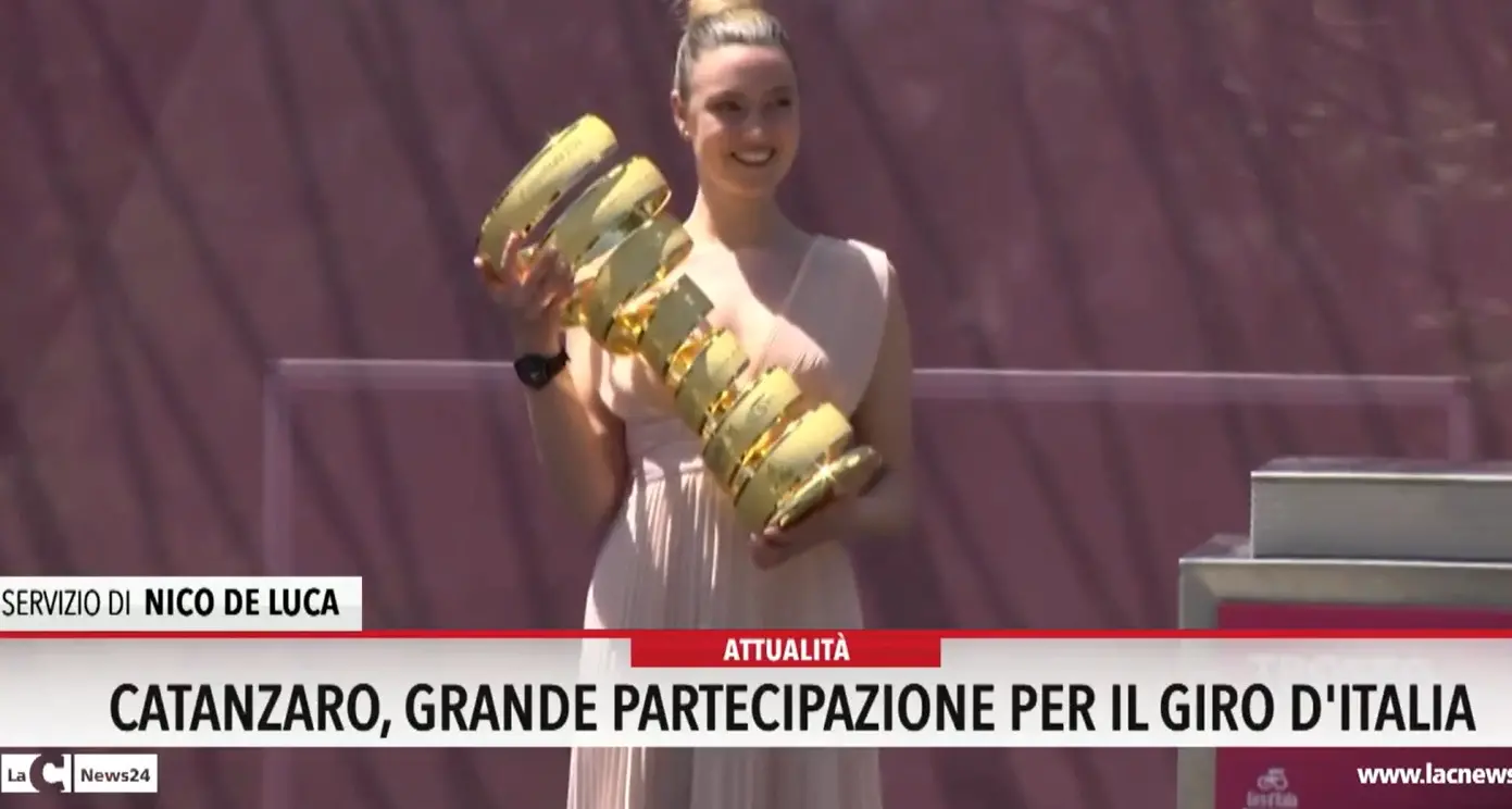 Catanzaro, grande partecipazione per il Giro d'Italia