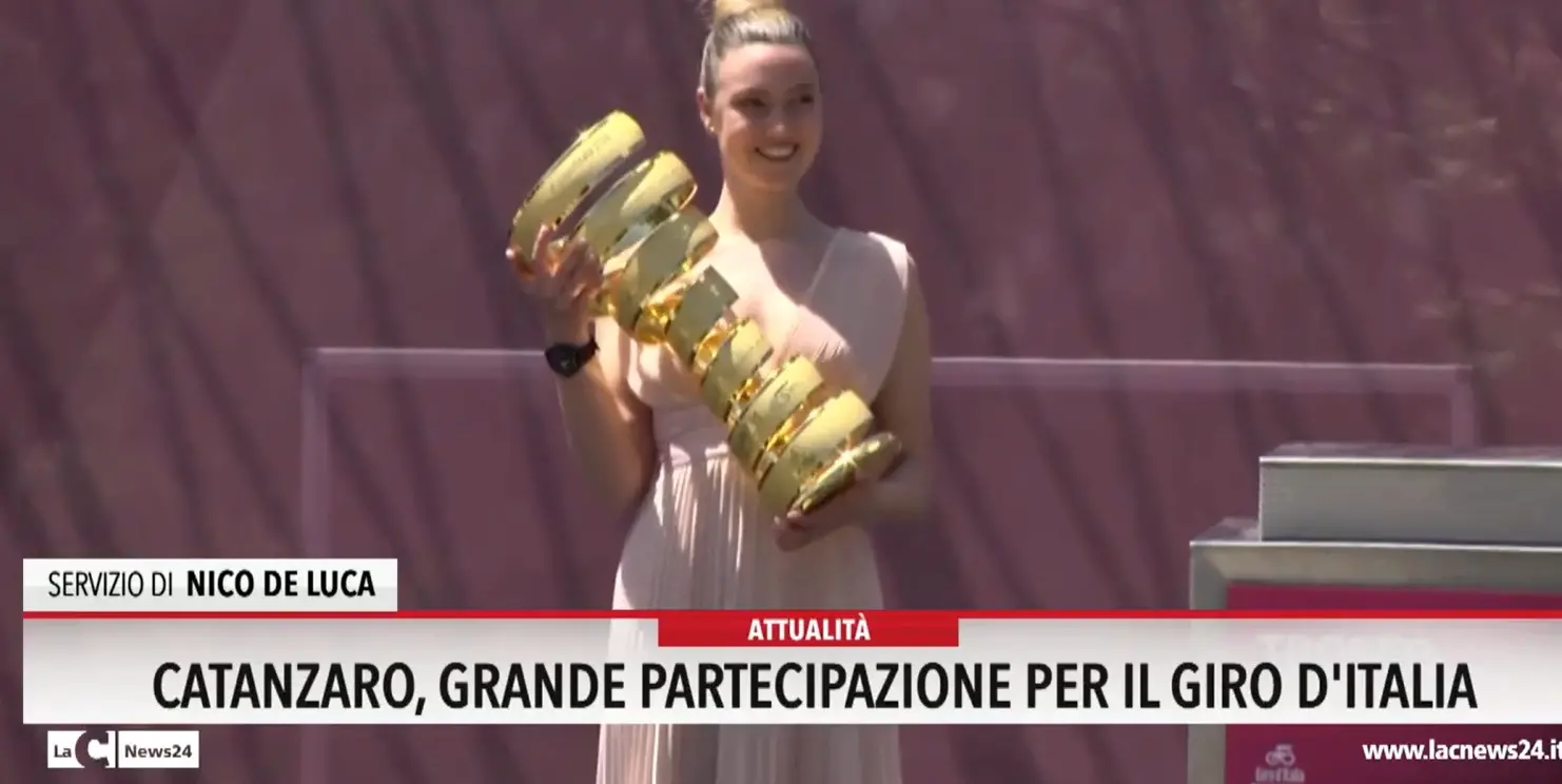 Catanzaro, grande partecipazione per il Giro d'Italia