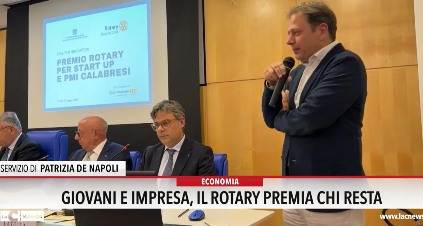 Giovani e imprese, il Rotary premia chi resta