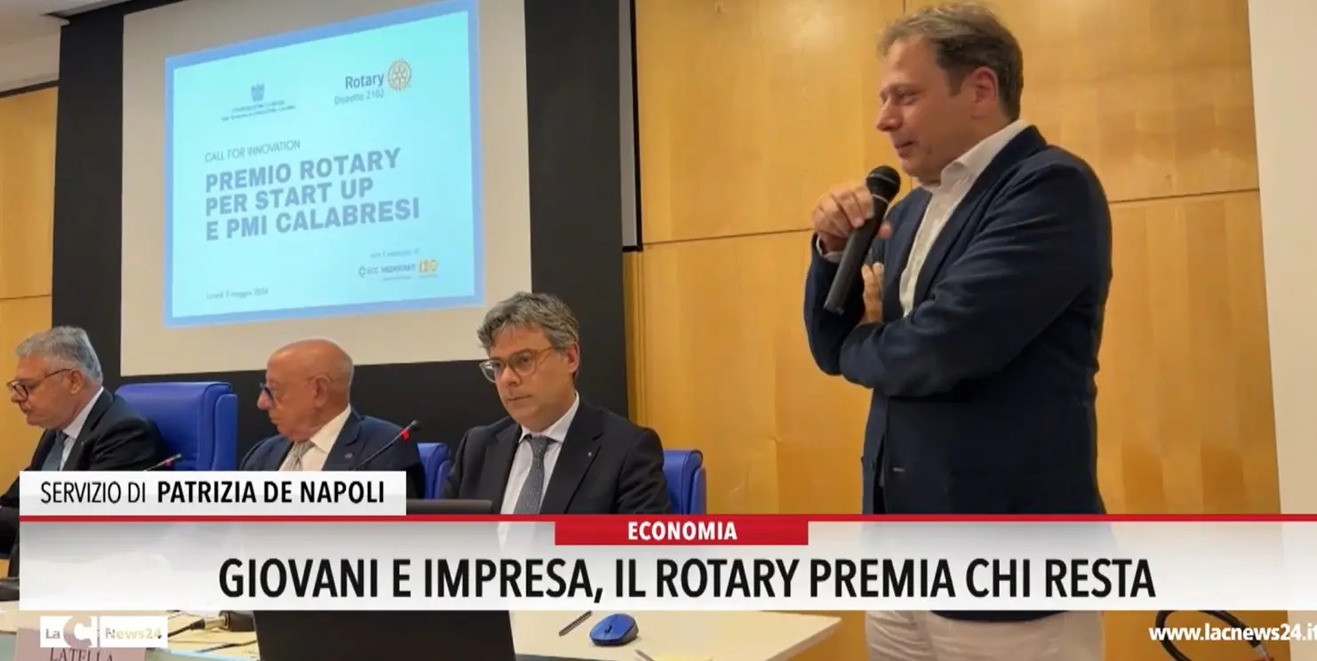 Giovani e imprese, il Rotary premia chi resta