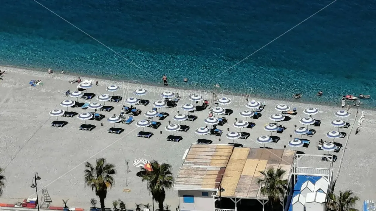 Distanze anti-covid rispettate anche negli stabilimenti balneari