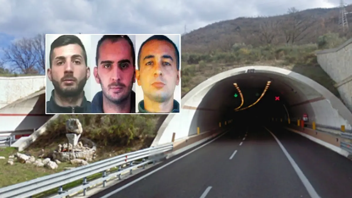 <p>Nei riquadri da sinistra verso destra: Salvatore Emmanuele, Giovanni Emmanuele e Domenico Tassone</p>\\n