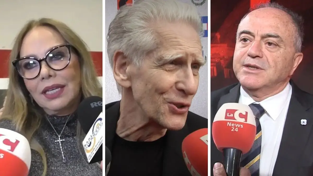 <p>Ornella Muti, David Cronenberg e Nicola Gratteri</p>\\n