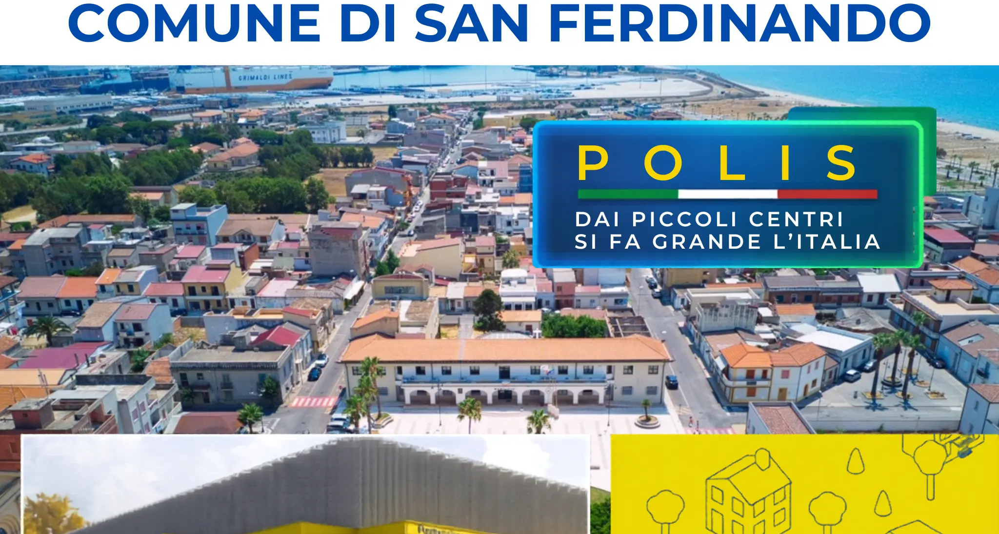 San Ferdinando, l’ufficio postale si rinnova con il progetto Polis: attivo un servizio navetta durante i lavori\n