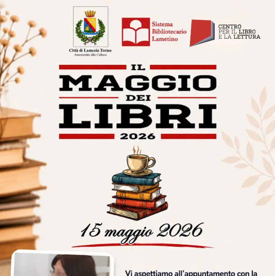 A Lamezia tutto pronto per il Maggio dei Libri,\u00A0appuntamento il 15\u00A0con\u00A0la scrittrice Antonietta Vincenzo\n
