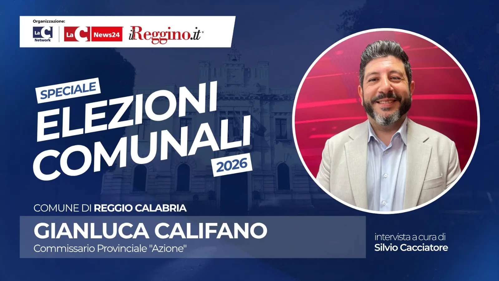 Servizi, innovazione e giovani: la ricetta di Gianluca Califano e di Azione per il futuro di Reggio\n