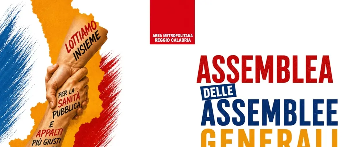 Al via la raccolta firme della Cgil su Sanità pubblica e appalti, venerdì a Reggio il segretario Gesmundo\n\n\n