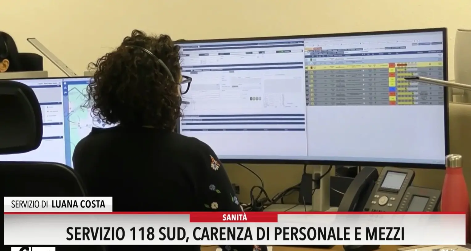 Servizio 118 Sud,carenza di personale e mezzi.