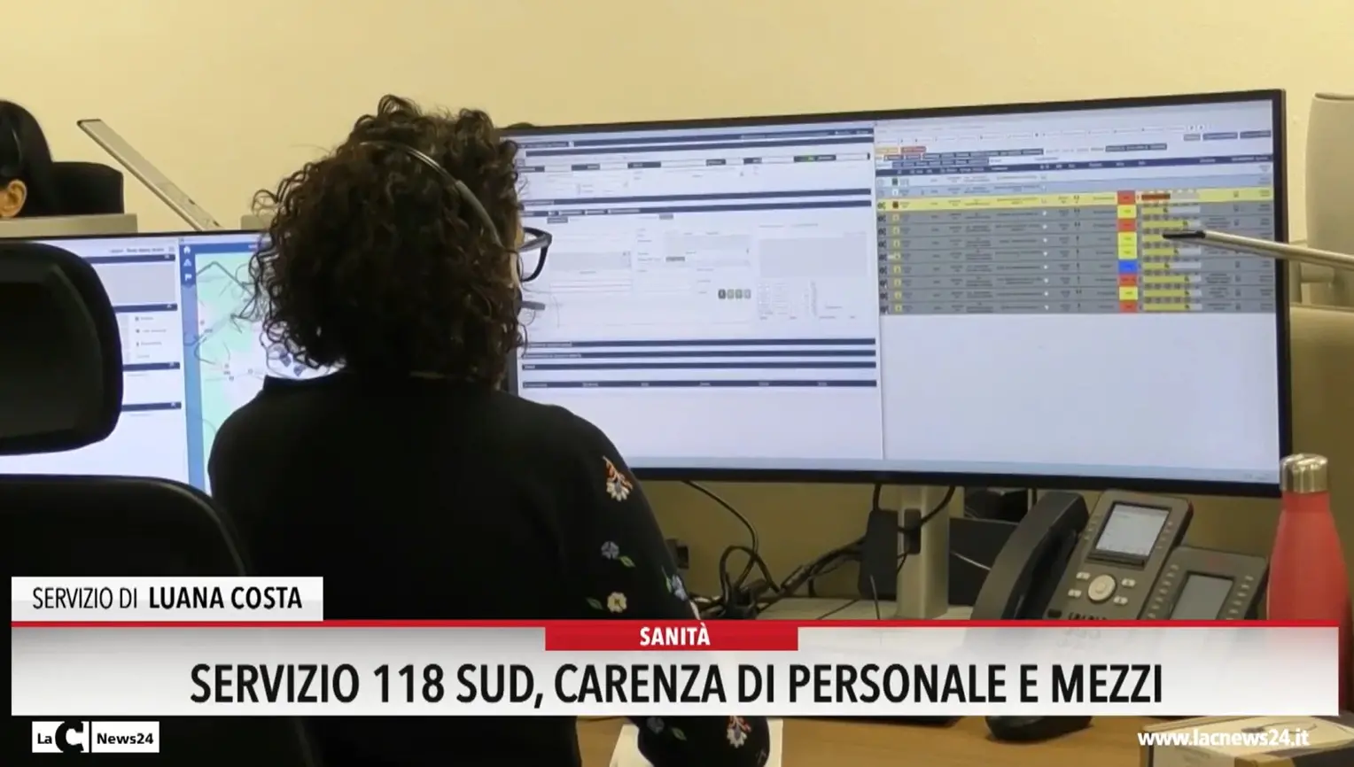 Servizio 118 Sud,carenza di personale e mezzi.