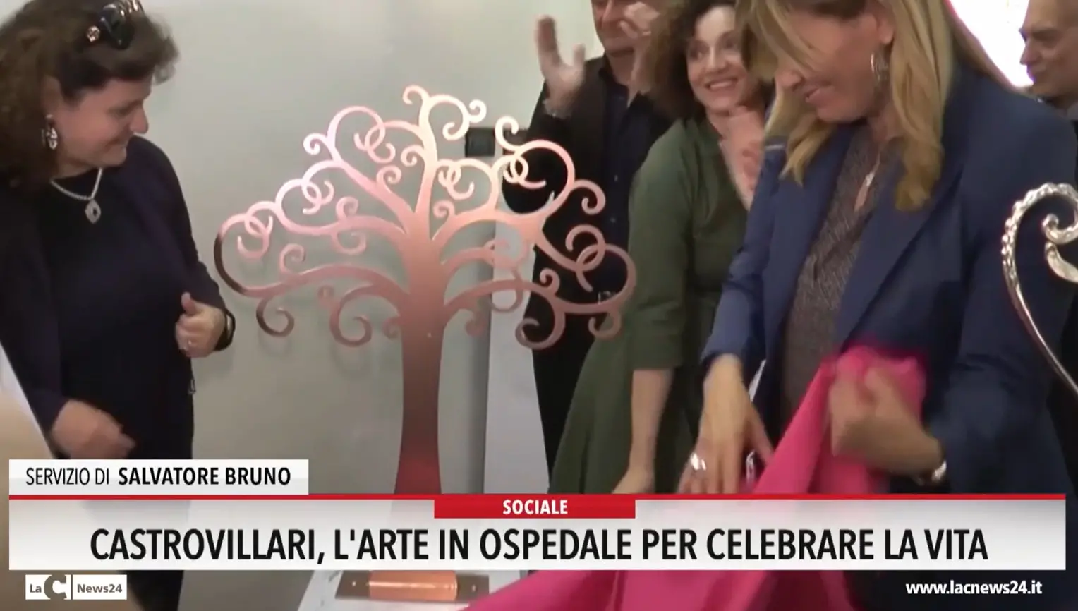 Castrovillari, l'arte in ospedale per celebrare la vita
