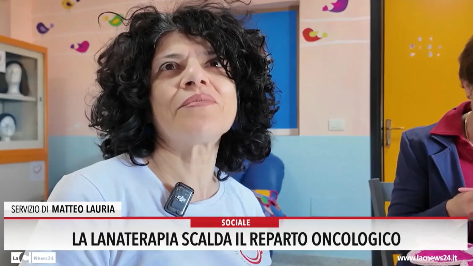 Corigliano Rossano, la lanaterapia scalda il reparto oncologico