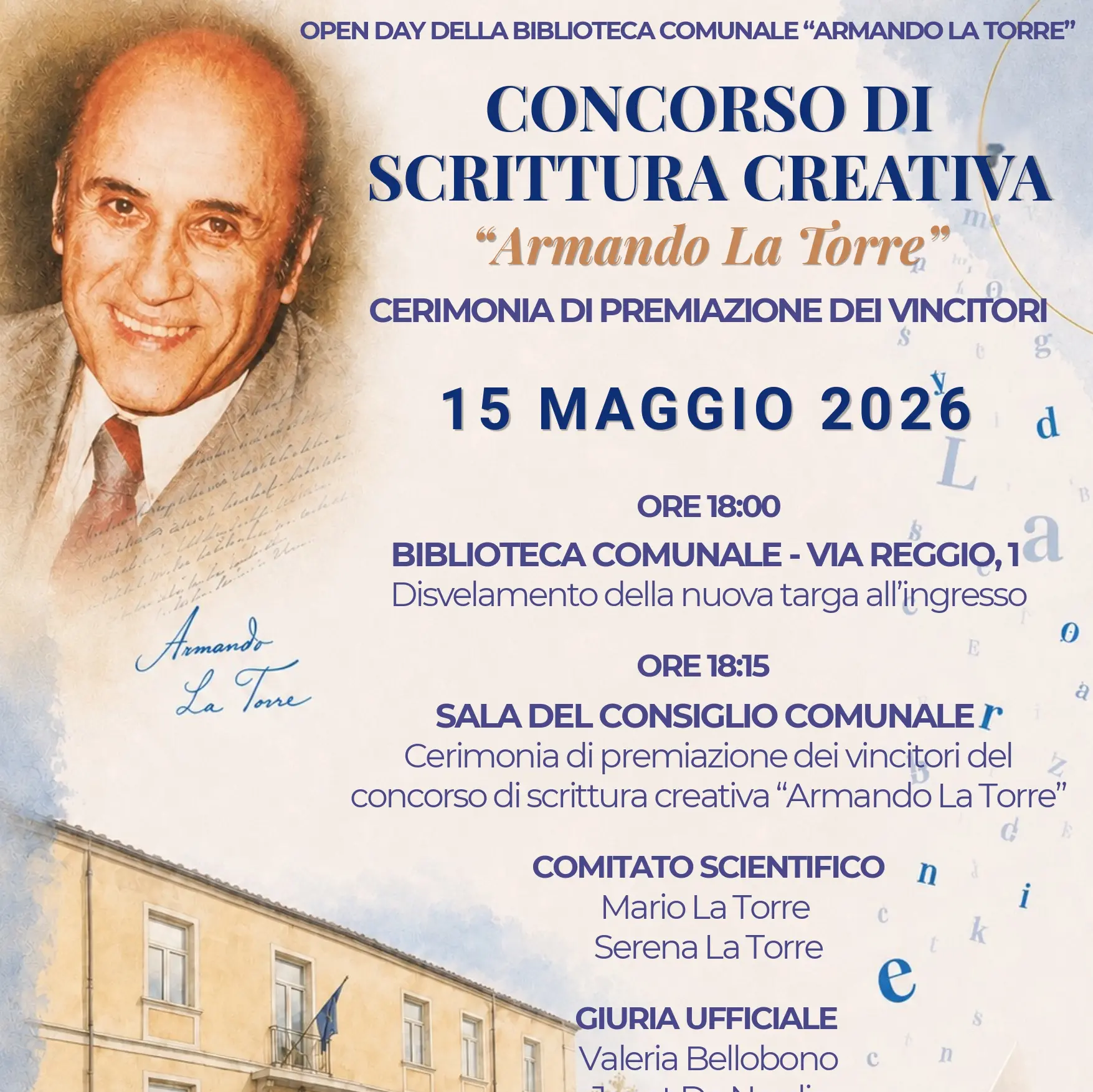Siderno,\u00A0l’open day della biblioteca comunale\u00A0nel nome di Armando La Torre\n
