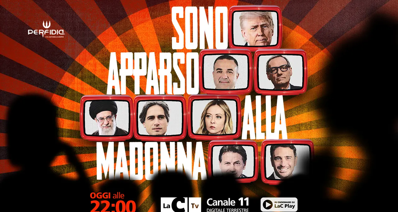 <p>Sono apparso alla Madonna: a <span style=\"color:hsl(0, 75%, 60%);\">Perfidia </span>la politica che abbaglia (o ci prova) affidandosi al sacro o alla magistratura</p>