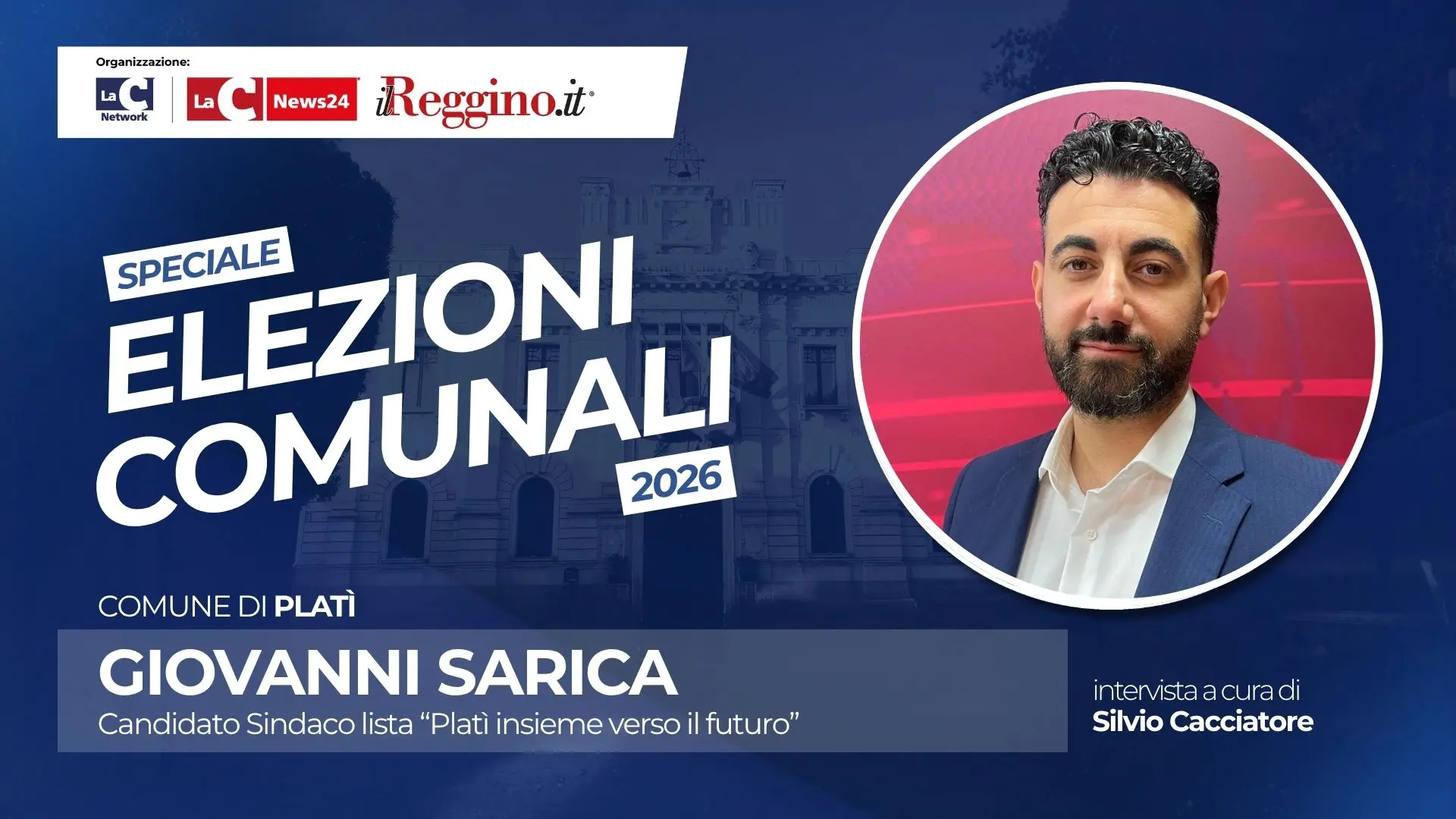 Giovanni Sarica e la sfida del quorum a Platì: «Un futuro migliore è possibile»\n
