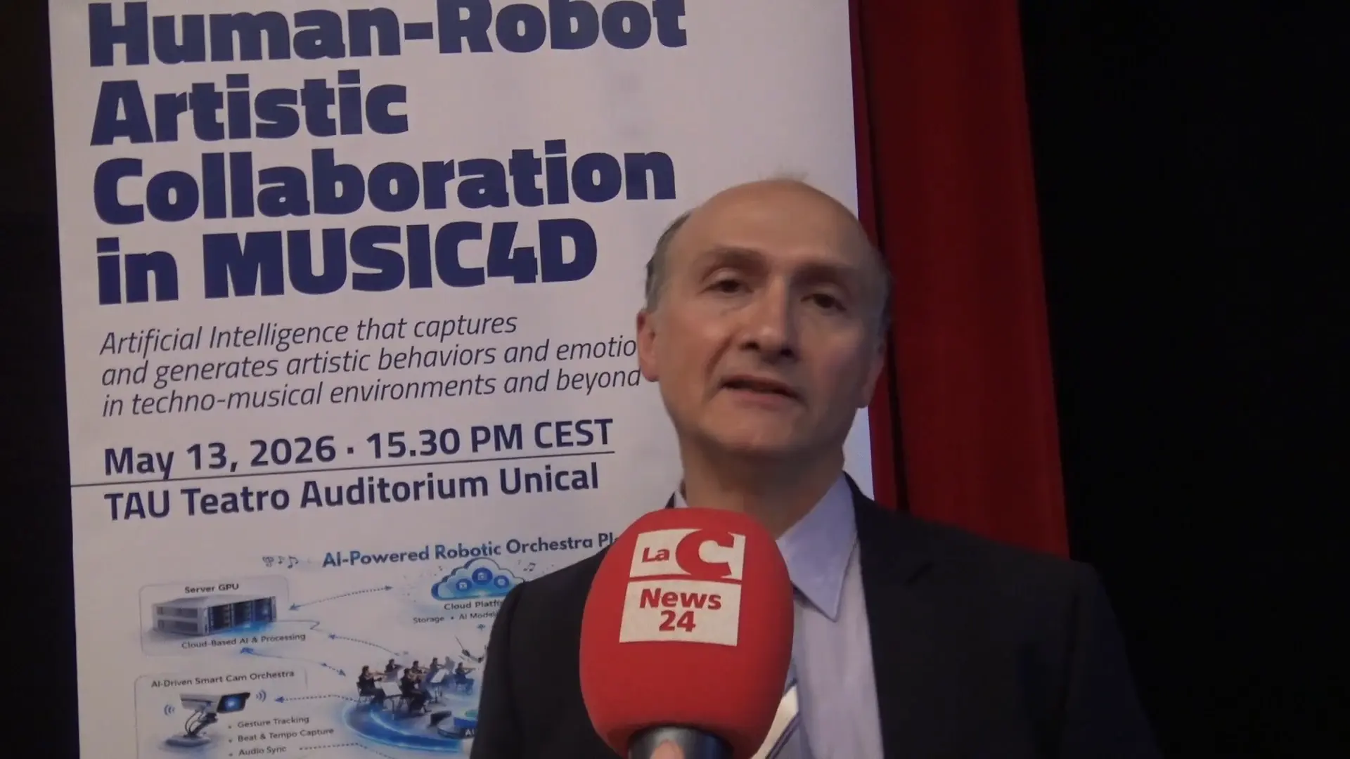 Robot e uomo sul palco, intervista al prof. Unical Giancarlo Fortino
