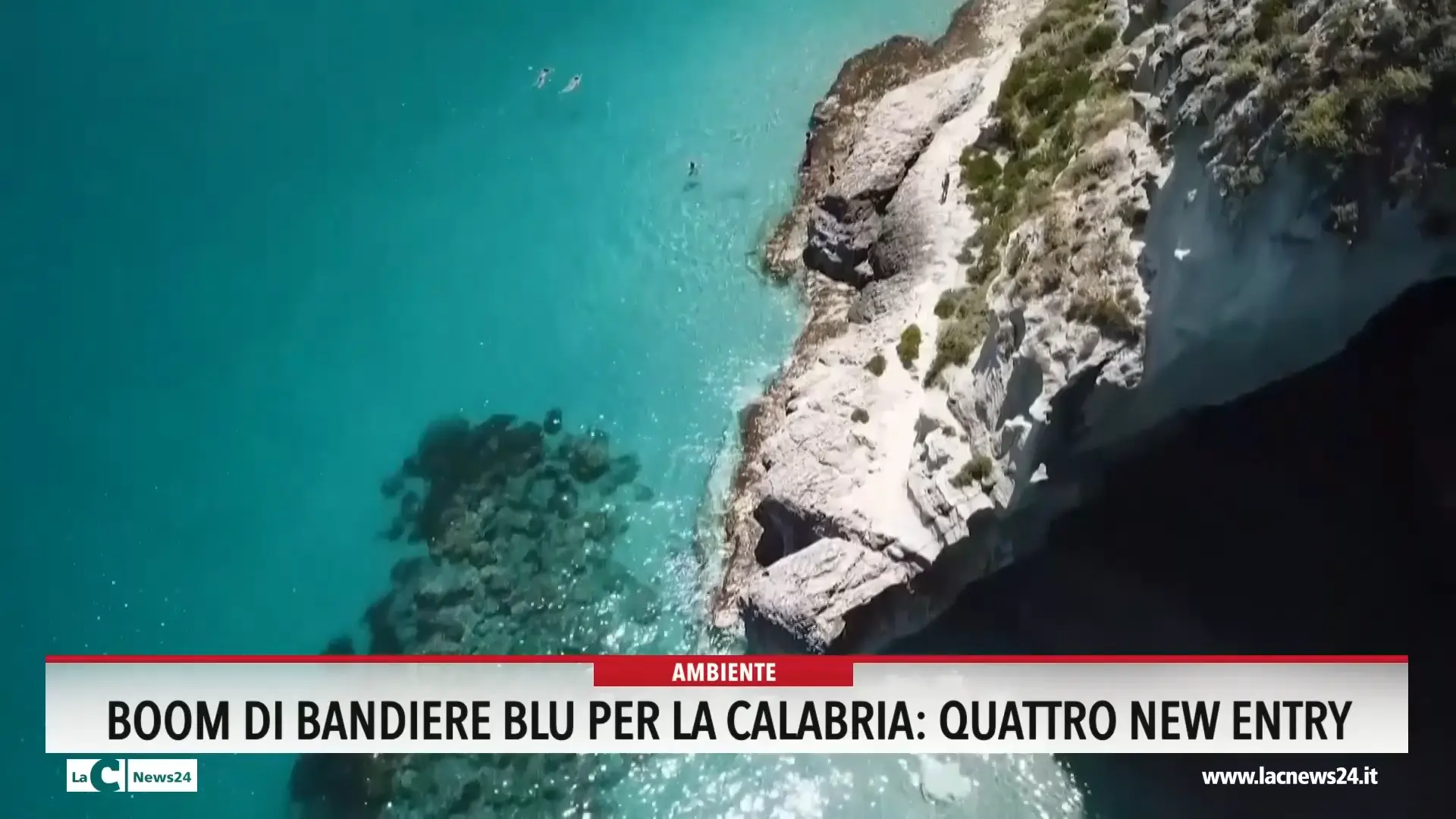 Boom di bandiere blu per la Calabria, quattro new entry